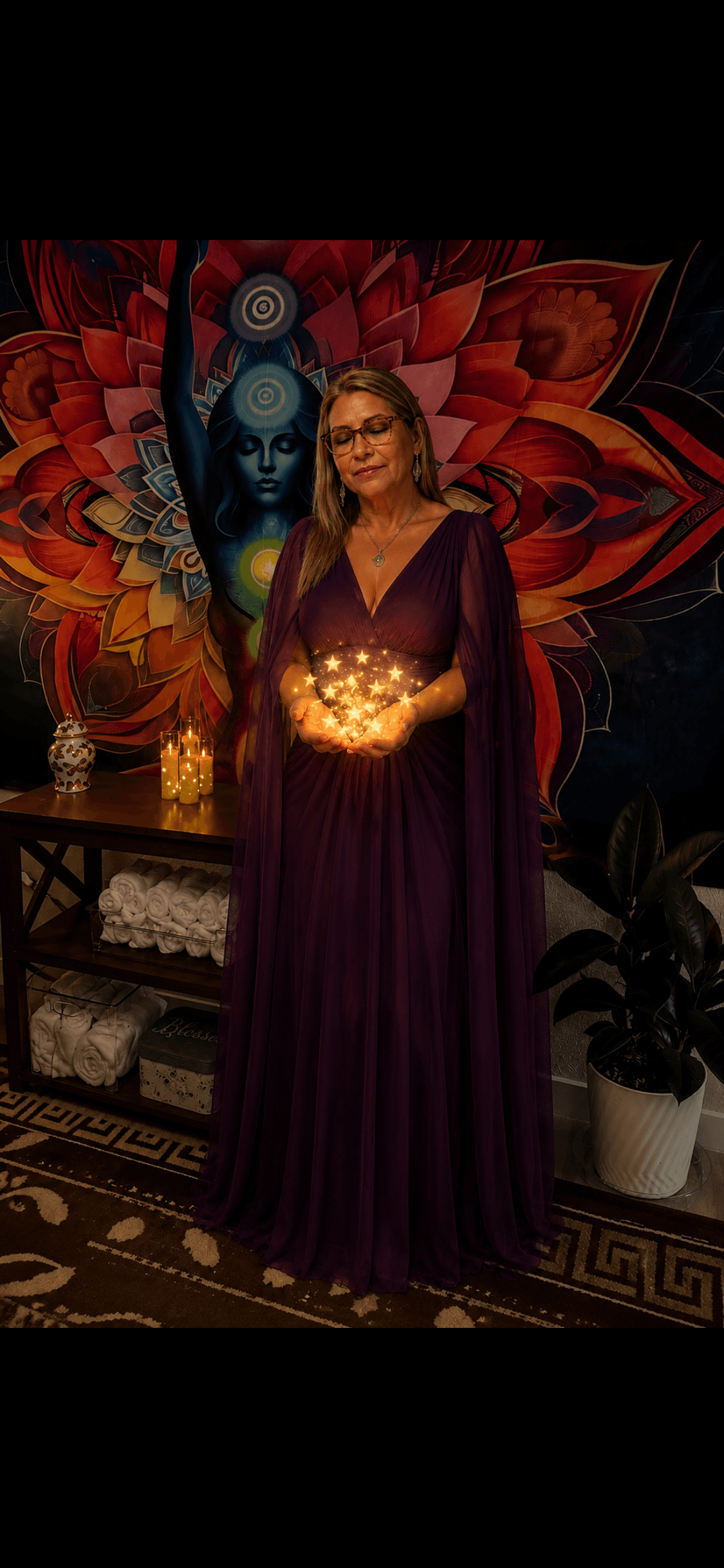 Holistic healer portrait